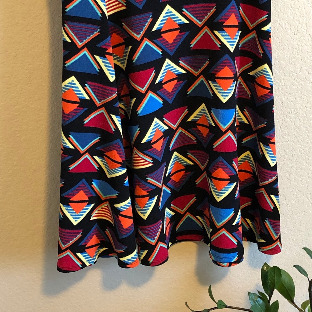 LuLaRoe | Azure Bold Skirt | 2XL
